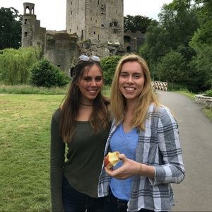 green top on the left